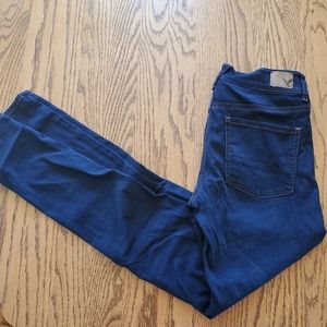 American Eagle hi rise jeggings super super stretch. Size 4.